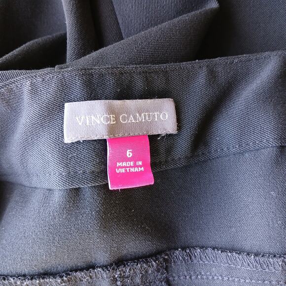 Vince Camuto Black Slim Fit Ponte Pant size 6 skinny leg office trouser - Picture 5 of 15